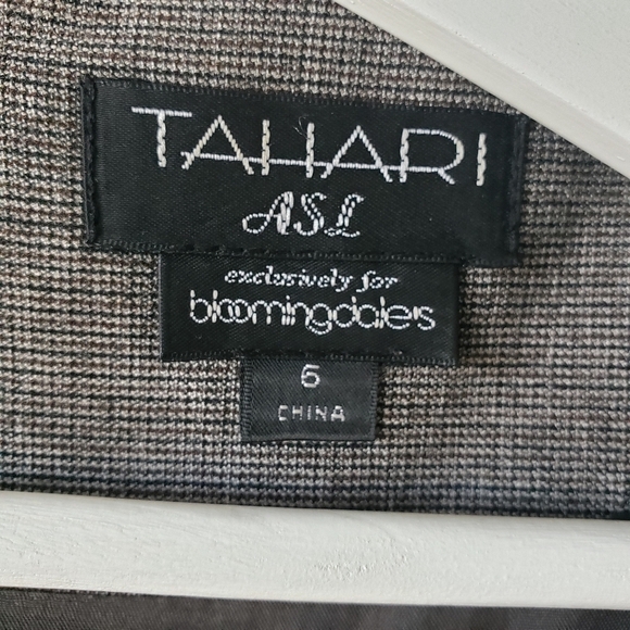 Tahari ASL womens dress size 6 sleeveless front pocket sheath - Picture 6 of 6